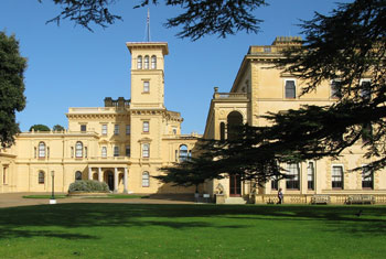 Picture of Queen Victorias holiday home Osborne House on the Isle of Wight